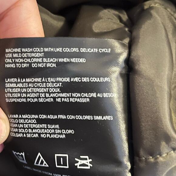 NWT Bernardo of Fashion Collection B NY Olive Bomber Fall Winter Coat Size M - Picture 5 of 6